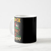 1865 Juneteenth Schwarze Königin Frauen Männer Jun Kaffeetasse (Vorderseite Links)