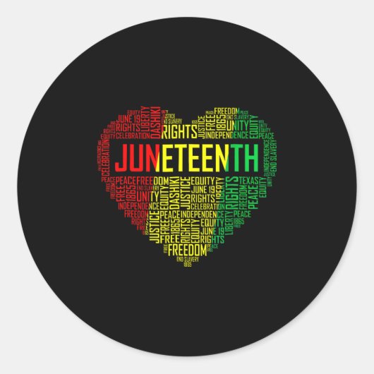 1865 Juni Runder Aufkleber (Vorderseite)