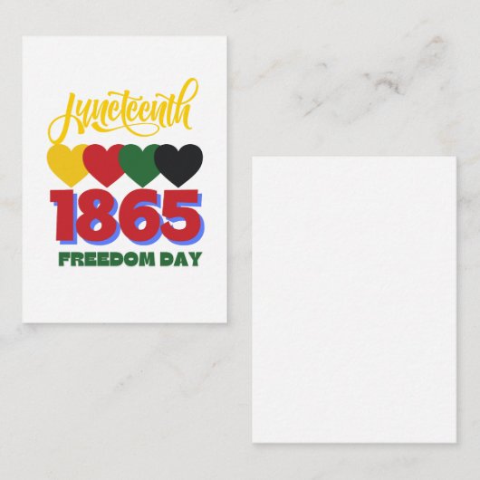 1865 MITTEILUNGSKARTE (Vorne/Hinten)