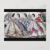 1865 Mode Postkarte (Vorderseite)