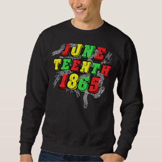 1865 Pride Black Girl Black Queen Melani Sweatshirt