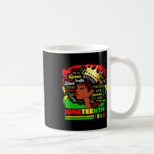 1865 Pride Celebrate Black Women African American Kaffeetasse