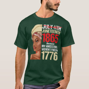 1865: Unabhängigkeitstag für Mädchen T-Shirt