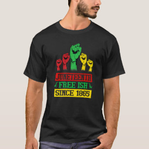 1865 wurde der Afrikaner Amerikaner zum Jüdischen T-Shirt