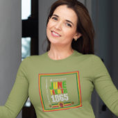 1865 zum Jubiläum der Freiheit T-Shirt