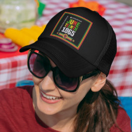 1865 zum Jubiläum der Freiheit Truckerkappe