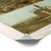 1867 Winona, MN Birds Eye Panoramablick Karte Poster (Ecke)