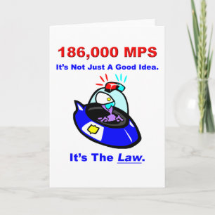 186.000 MPS-Grußkarte Karte