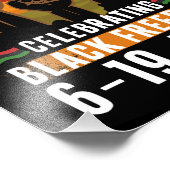 186. Jubiläum zur schwarzen Freiheit in Afrika Fotodruck (Ecke)