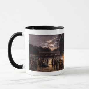 1870 Eislaufen in London Tasse