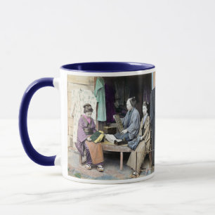 1870 Fabric Dealer of Japan Tasse