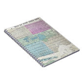 1870 Karte New York City Central Park Notizblock (Rechte Seite)