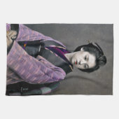 1870 Schöne japanische Frau Geschirrtuch (Horizontal)