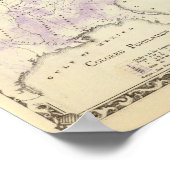 1870 United States census maps Poster (Ecke)