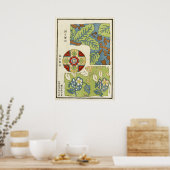 1871 Chinesische Kunst der Qing-Dynastie Poster (Küche)