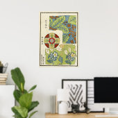 1871 Chinesische Kunst der Qing-Dynastie Poster (Heimbüro)