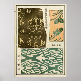 1871 Chinesischer Qing-Dynastie-Erbedruck Poster