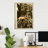 1871 Traditionelle Kunst der chinesischen Qing-Dyn Poster (Heimbüro)