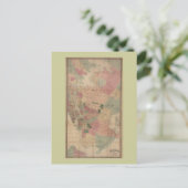 1872 Brooklyn Map - New York City, Queens Postkarte (Stehend Vorderseite)