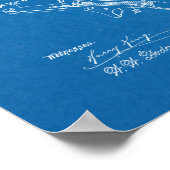 1873 Gun Revolver Patent Art Zeichnend Print Poster (Ecke)