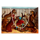 1874 Die Löwenkönigin Große Geschenktüte (Rückseite)