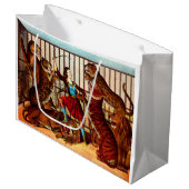 1874 Die Löwenkönigin Große Geschenktüte (Vorderseite Schrägansicht)