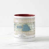 1875 Karte des Central Park, New York City Tasse (Zentrum)