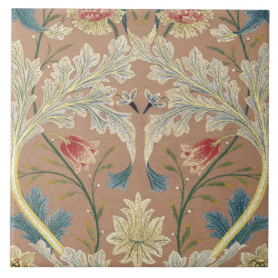 1875 Vintage William Morris Florale Stickerei Fliese