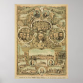 1876 Centennial America United Staaten Independenc Poster (Vorne)