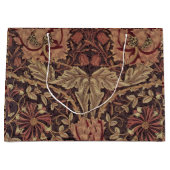 1876 Vintag William Morris Honeysuckle Große Geschenktüte (Vorderseite)
