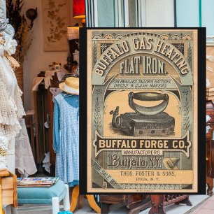 1877 Buffalo Forge Company Vintage Werbung Postkarte