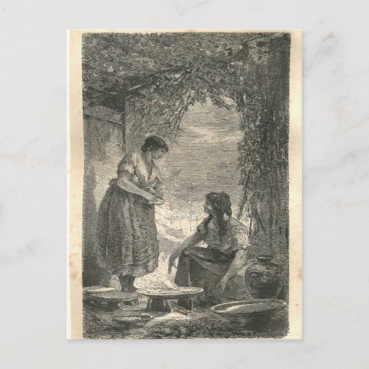 1877 Print Mexico, Erde und ihre Völker Postkarte (Vorderseite)