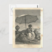 1877 Print Rio Janeiro, Erde und ihre Völker Postkarte (Vorne/Hinten)