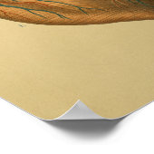 1879 Vintage Anatomie Print Human Heart Poster (Ecke)