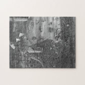 1879 Vintages Brooklyn-Karten-Puzzlespiel in Puzzle (Horizontal)