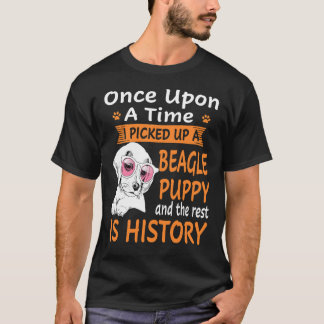 187 Ein nach dem anderen Beagle Welpe T-Shirt