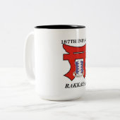 187th Infanterie Rakkasans Tasse (Vorderseite Links)
