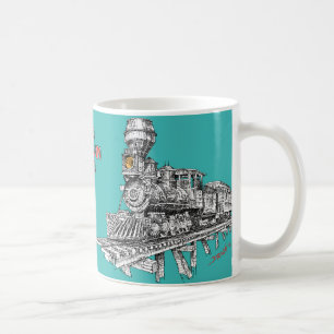 1880 Baldwin 2-8-0 Kaffeetasse