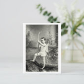 1880 Cupid bei der Arbeit Postkarte (Stehend Vorderseite)