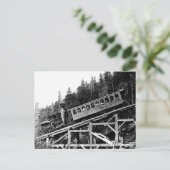 1880 Eisenbahn "Cloud" Postkarte (Stehend Vorderseite)