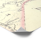 1880 Karte von Davidson Landkreis Tennessee Poster (Ecke)