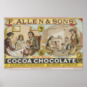 1880 Londoner Zeitschrift und Poster (Vorne)