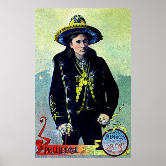 1880 Medicine Show Poster (Vorne)