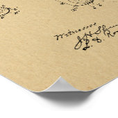 1881 Gun Revolver Patent Art Zeichnend Print Poster (Ecke)