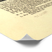 1882 Greeley, CO Birds Eye Panoramablick Karte Poster (Ecke)