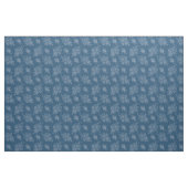1883 Blumenstrauß, blau Stoff (Fat Quarter (45,7 x 55,9 cm))