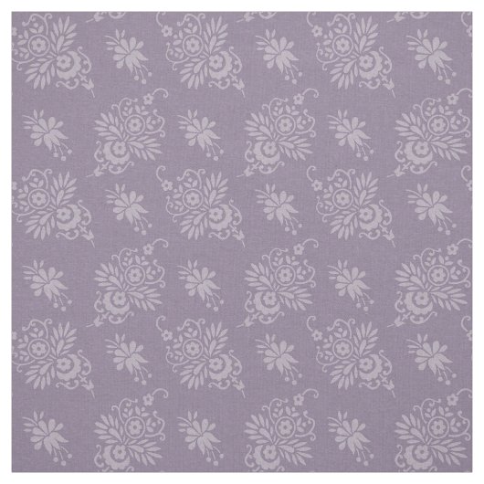 1883 Floral, Lavendel Stoff (Muster)