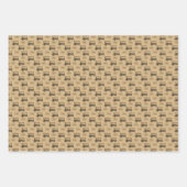 1883 Gelbstein Geschenkpapier Set (Vorderseite)