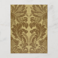 1883 Vintages, reichhaltiges Blumenband Brocade Da