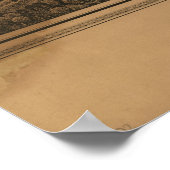 1883 Woburn, MA Birds Eye Panoramablick Karte Poster (Ecke)